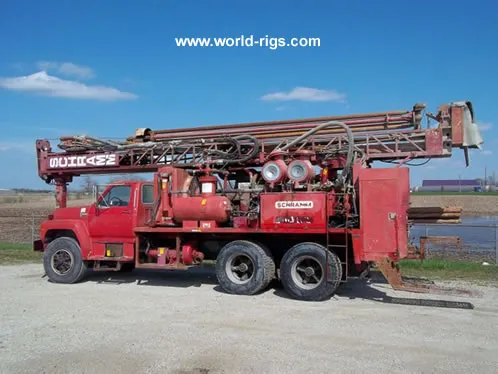 300 PSI Used Schramm T450H Drilling Rig for Sale